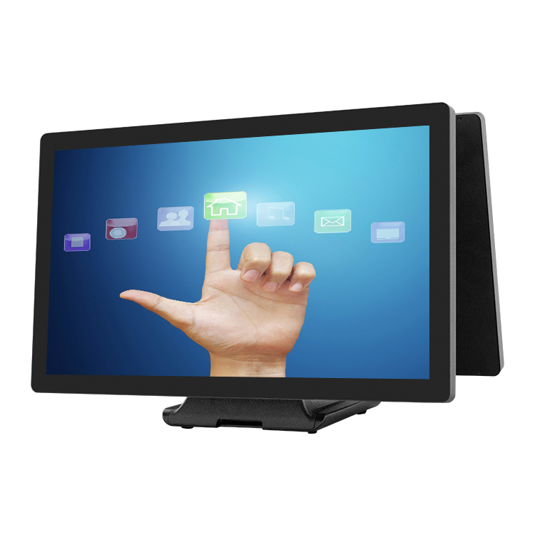 How do you calibrate a widescreen touch screen monitor?