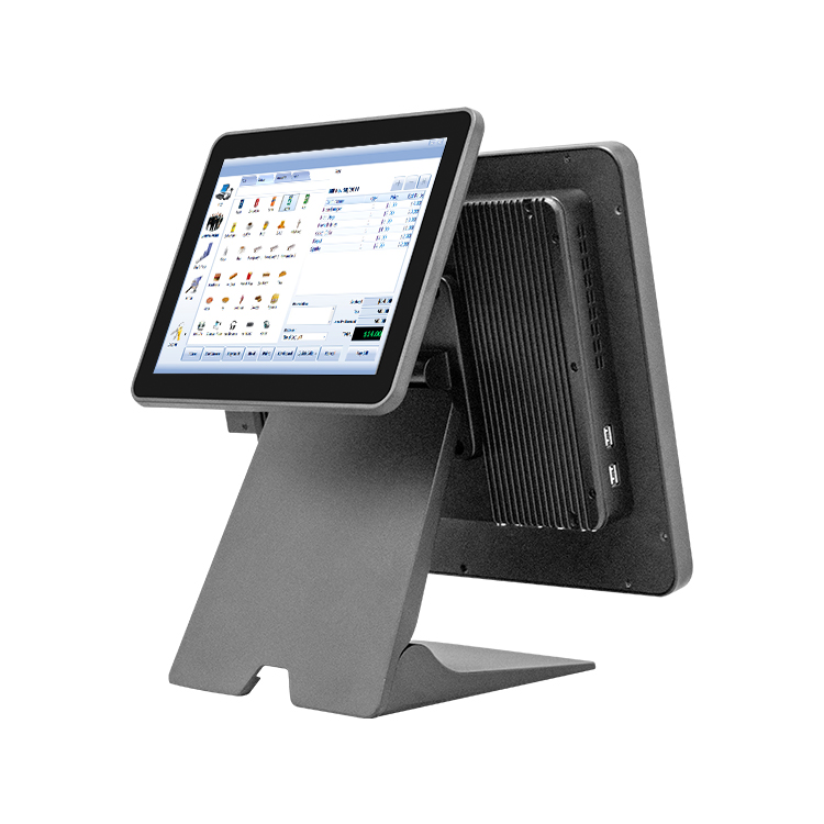 15 inch point of sale folding cashier machine M.2 hard drive is removable A1503F