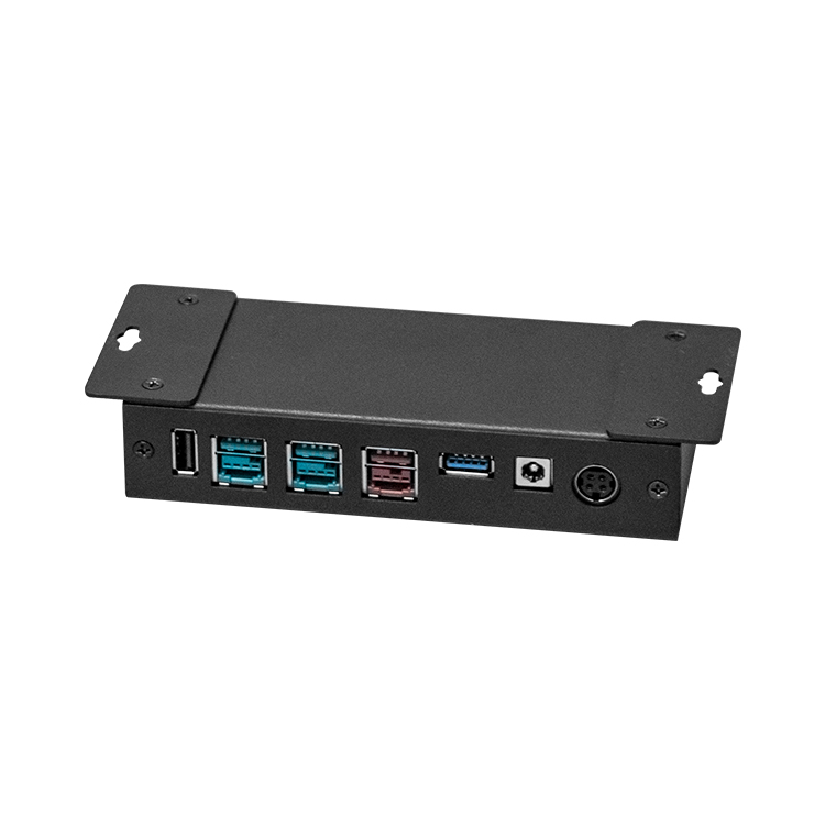 Four in one Power USB hub mini pc