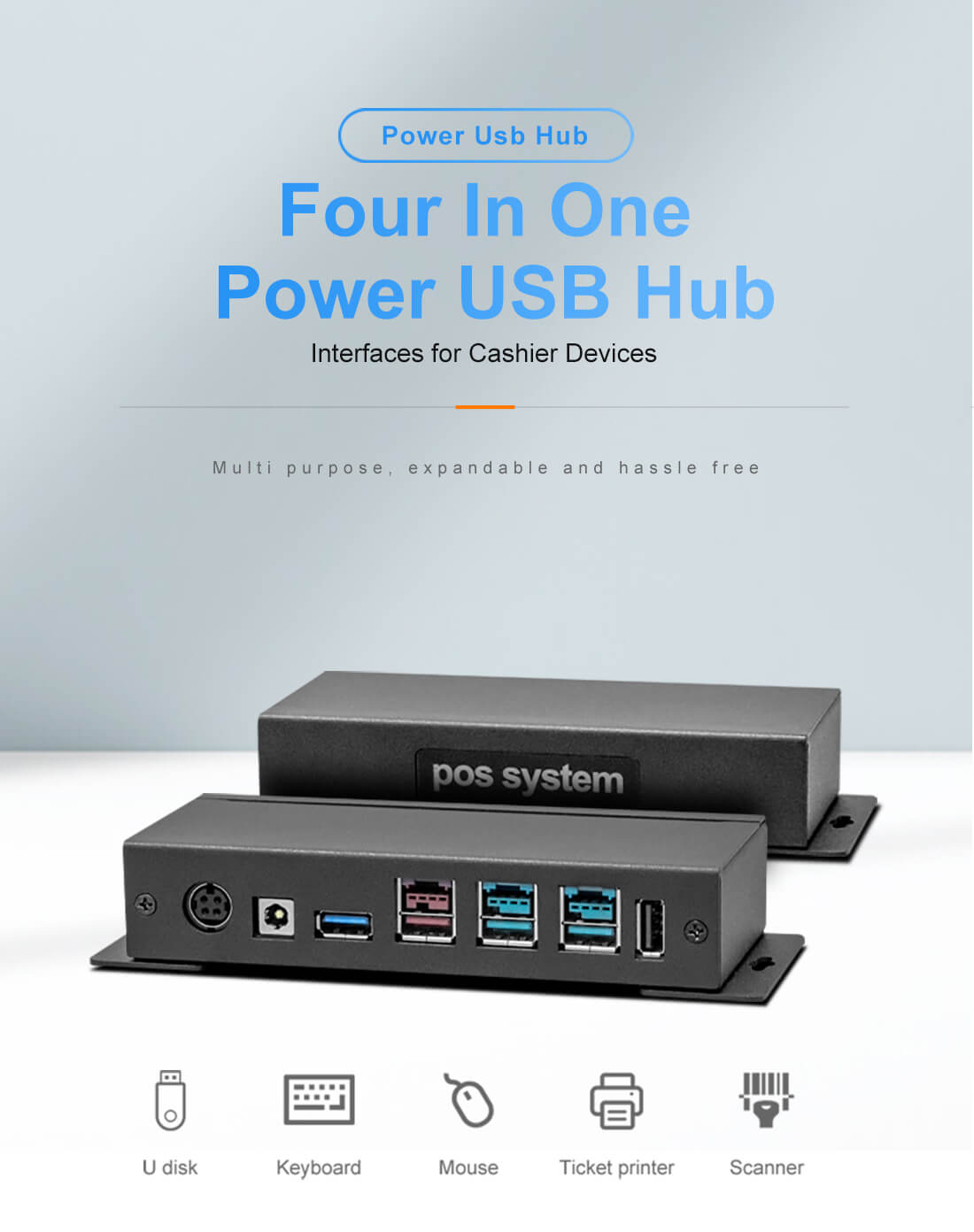 USB hub mini pc