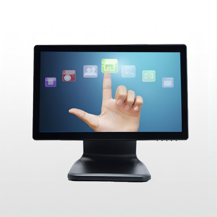 How do POS touch screen monitors contribute to improved customer service?