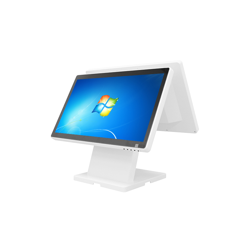 What size options are available for POS touch screen monitors?