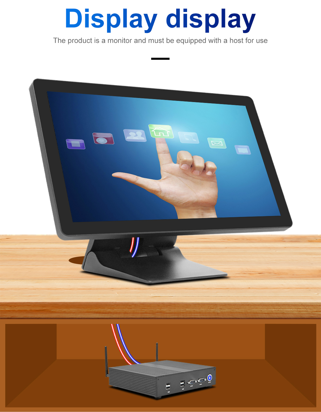 China pos touch screen wholesaler