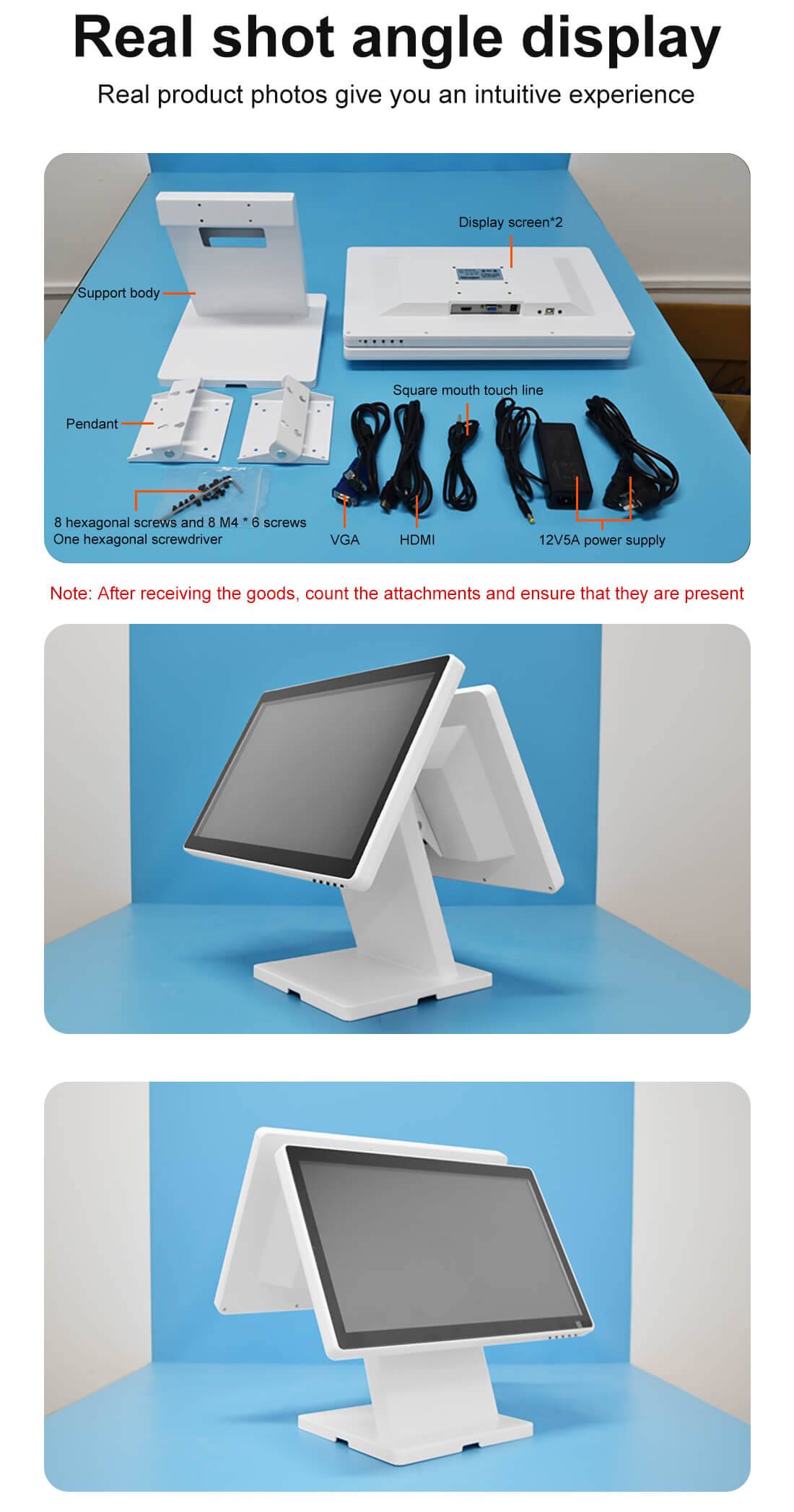 POS touchscreen monitors wholesalers