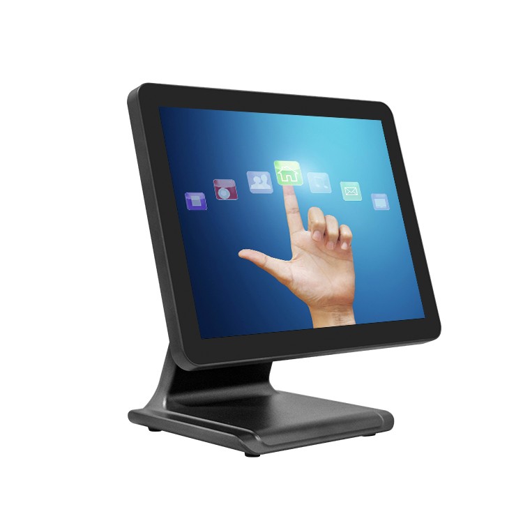 15 inch dual screen touch monitor display exporter