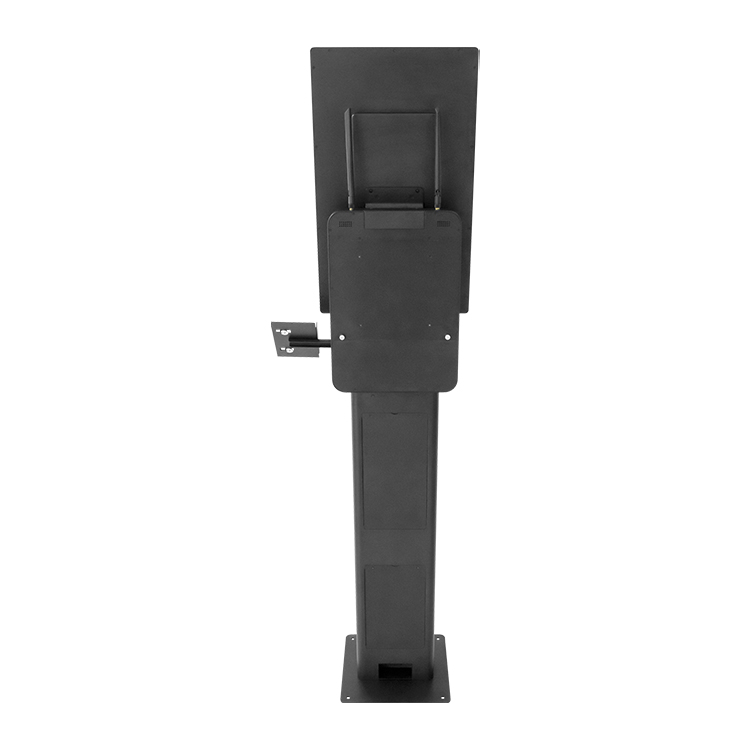 23.8-inch Touchscreen Self Checkout POS Machine, Multifunctional Payment Kiosk with Barcode Scanner and Receipt Printer